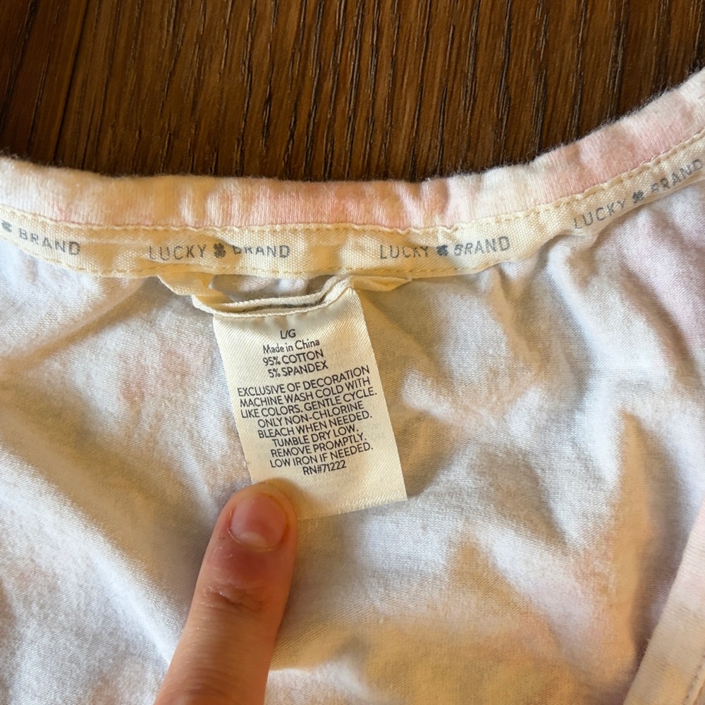 Lucky Brand Soft Pink Lounge/Pajama Set - Picture 5 of 11